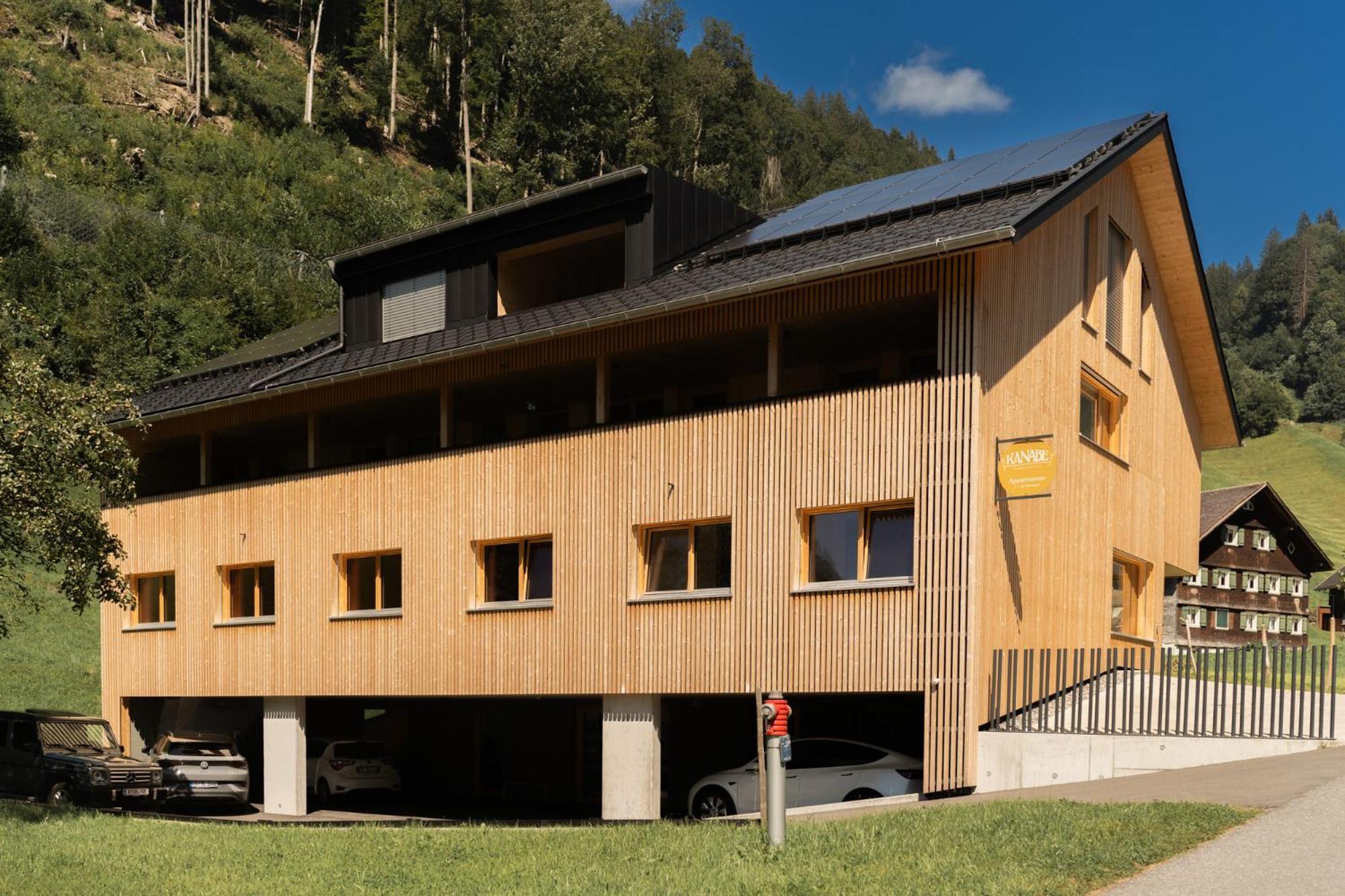 Haus Kanabe Schoppernau Exterior photo